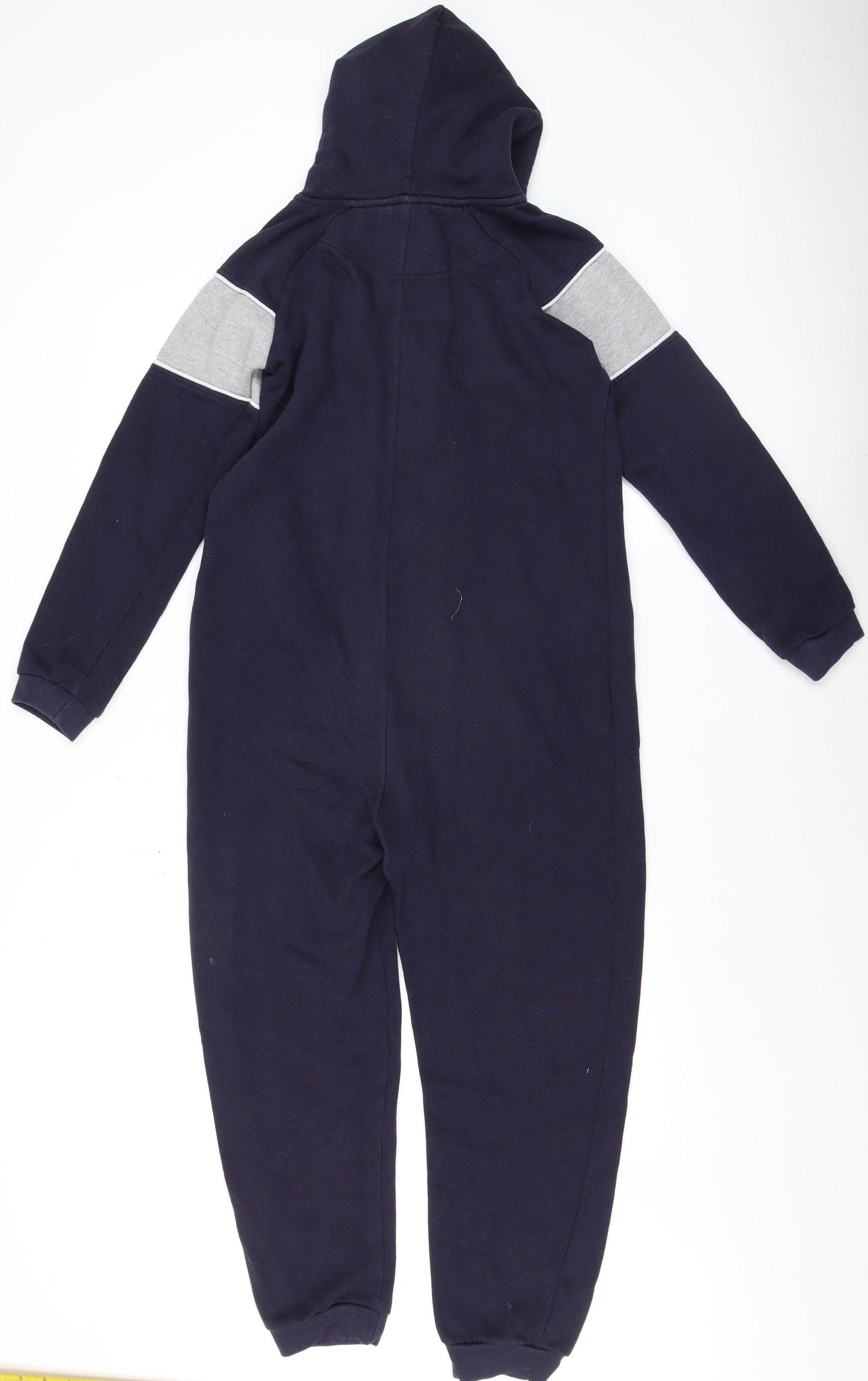 Tottenham Hotspur Boys Navy & Grey One Piece Hooded Pyjamas 11-12 Years