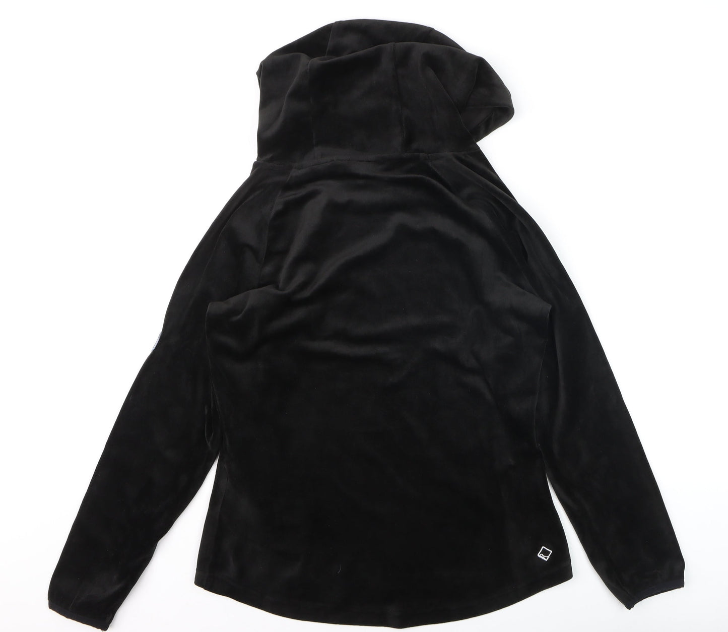 Regatta Women Black UK 10 Pullover Hoodie Softshell Velour Fleece