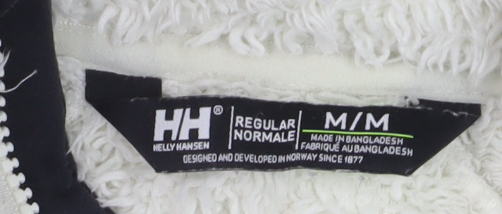 Helly Hansen Womens Ivory Fleece Full Zip Jacket M Regular Fit