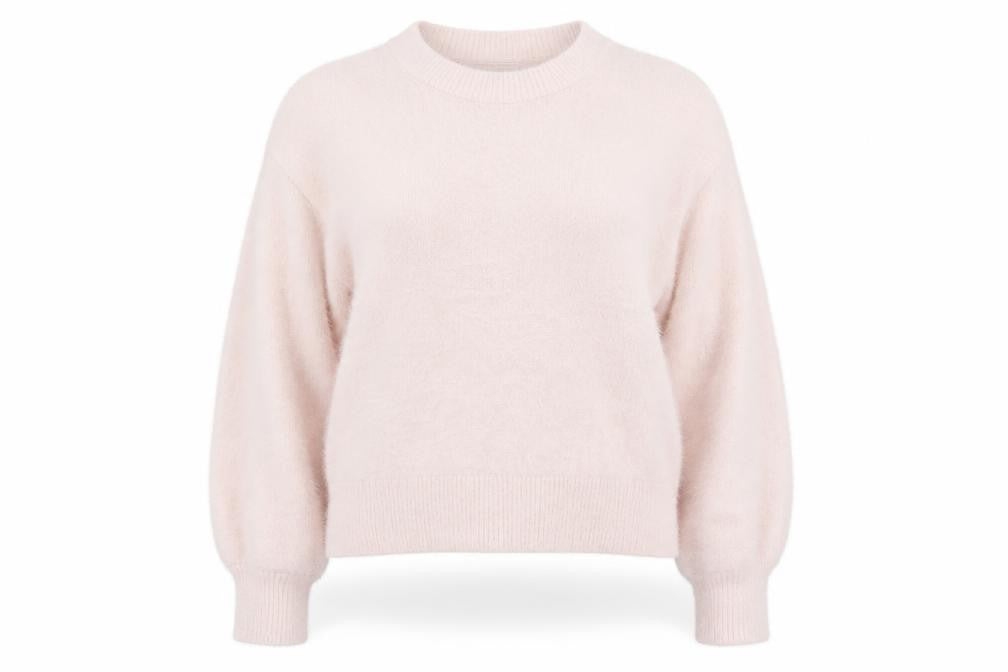 Marks & Spencer Womens Soft Pink L Pullover Knit Jumper