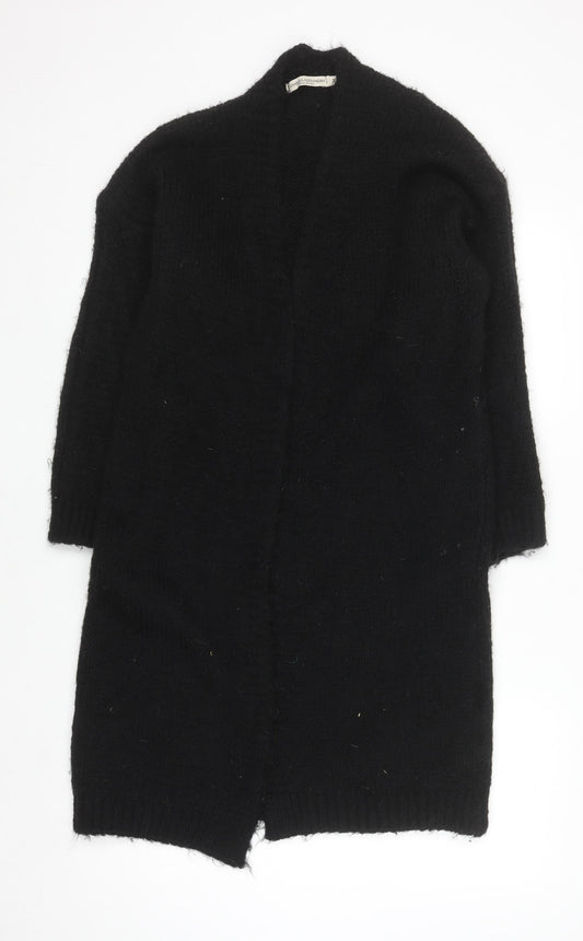 Vanessa Alexandra Women's Black Knit Long Cardigan M