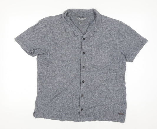 RJR John Rocha Men’s Grey Cotton Short Sleeve Polo Shirt Size M