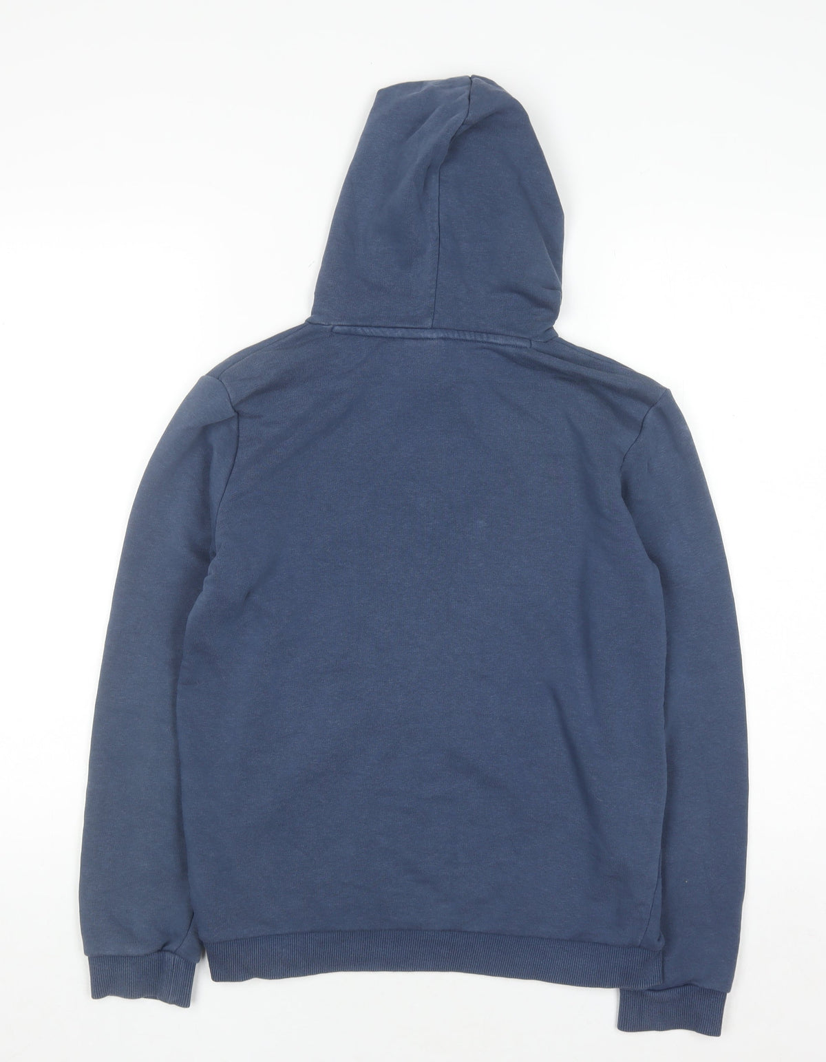 Puma Boys Blue Pullover Hoodie 13-14 Years Graphic Print Cotton Blend