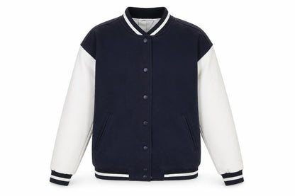 Zara Men Blue Varsity Jacket Size S Embroidered Paris Logo
