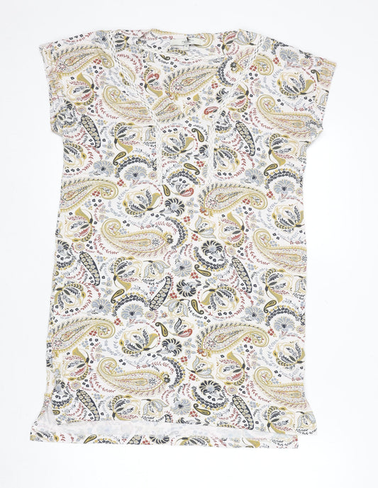 Next Womens Multicoloured Paisley Viscose Tunic Blouse Size 10