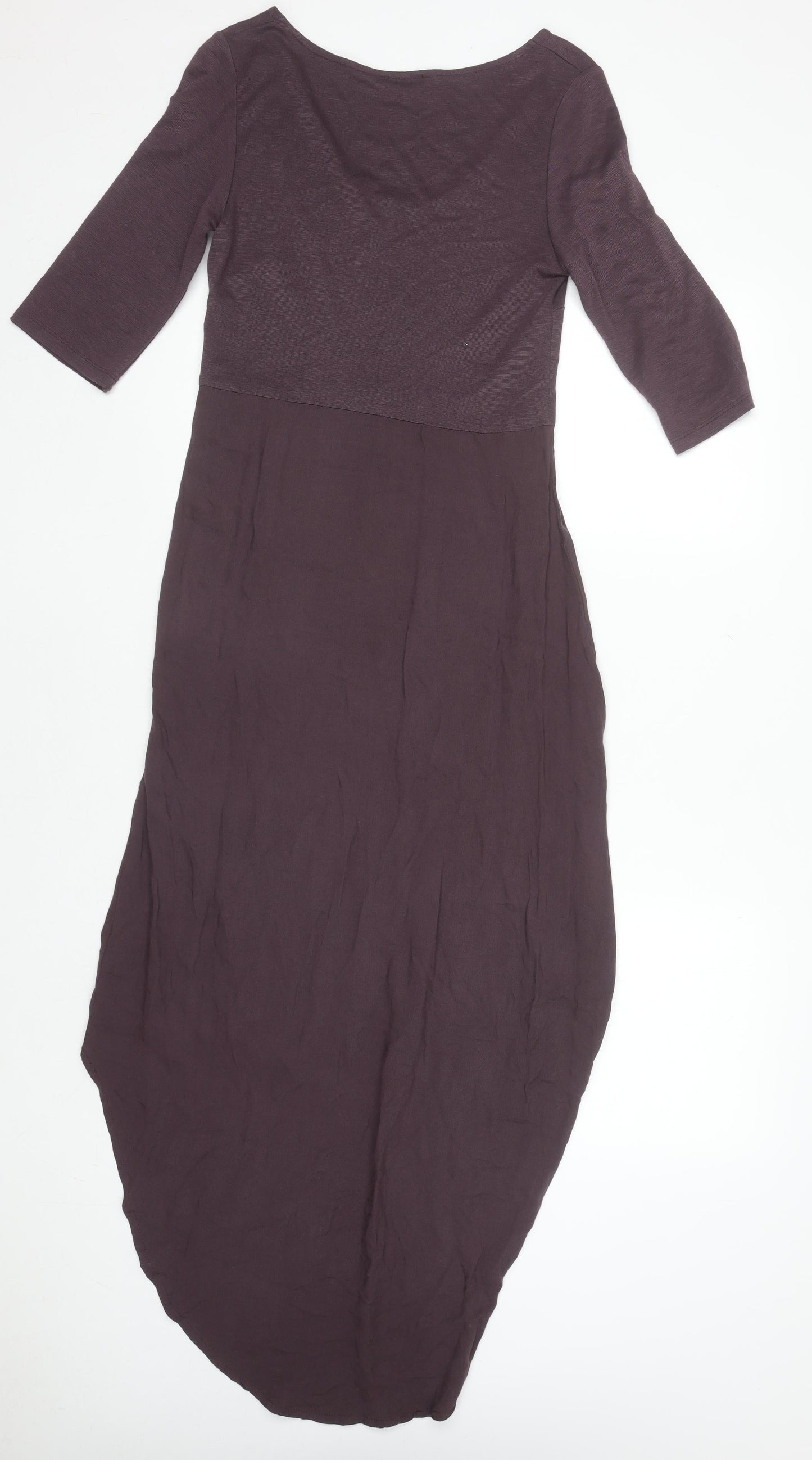 Ronen Chen Women's Purple Asymmetric Hi-Low Dress Size 10