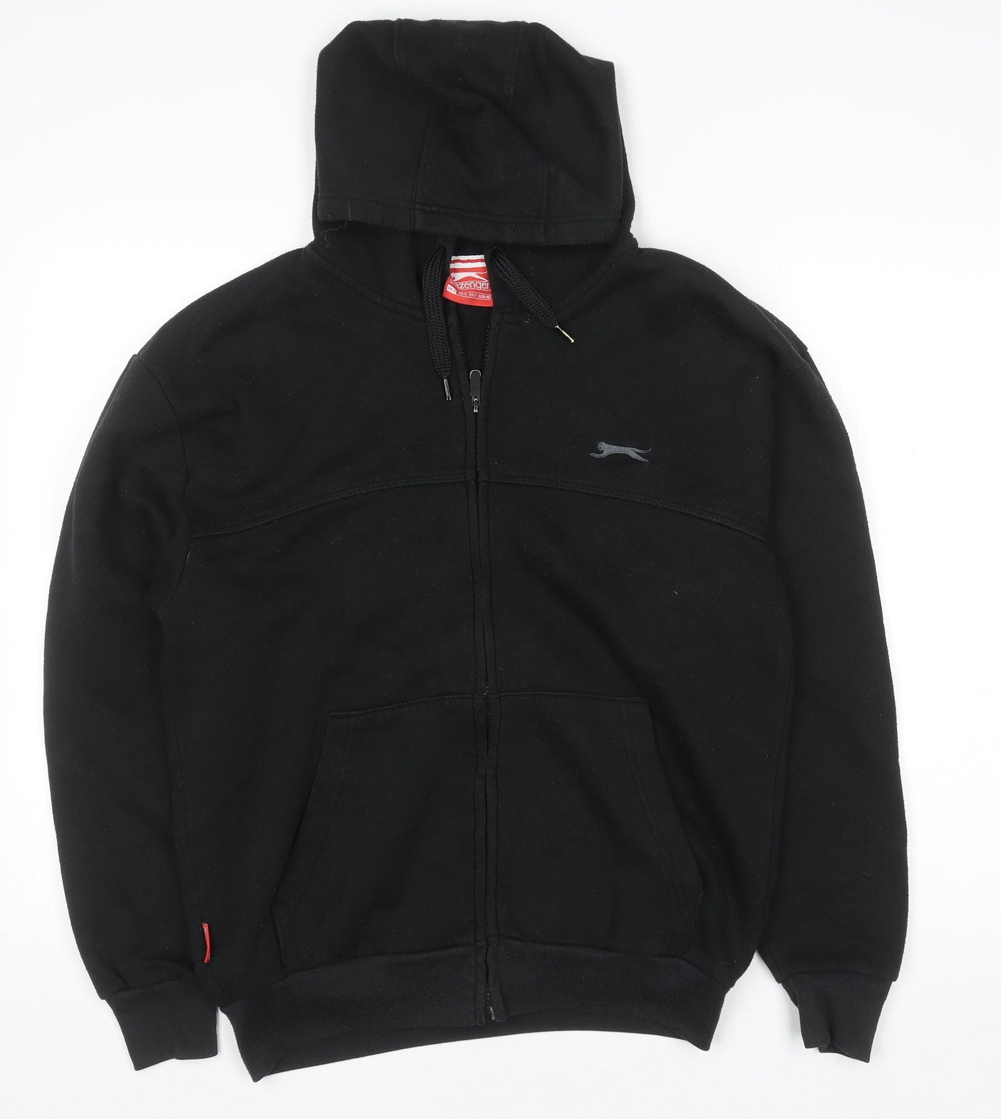 Slazenger Men’s Black Full Zip Hoodie Size S Fleece Sportswear