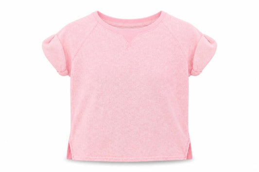 Next Women’s Pink Cotton Blend Short Sleeve Jersey T-Shirt Size 14