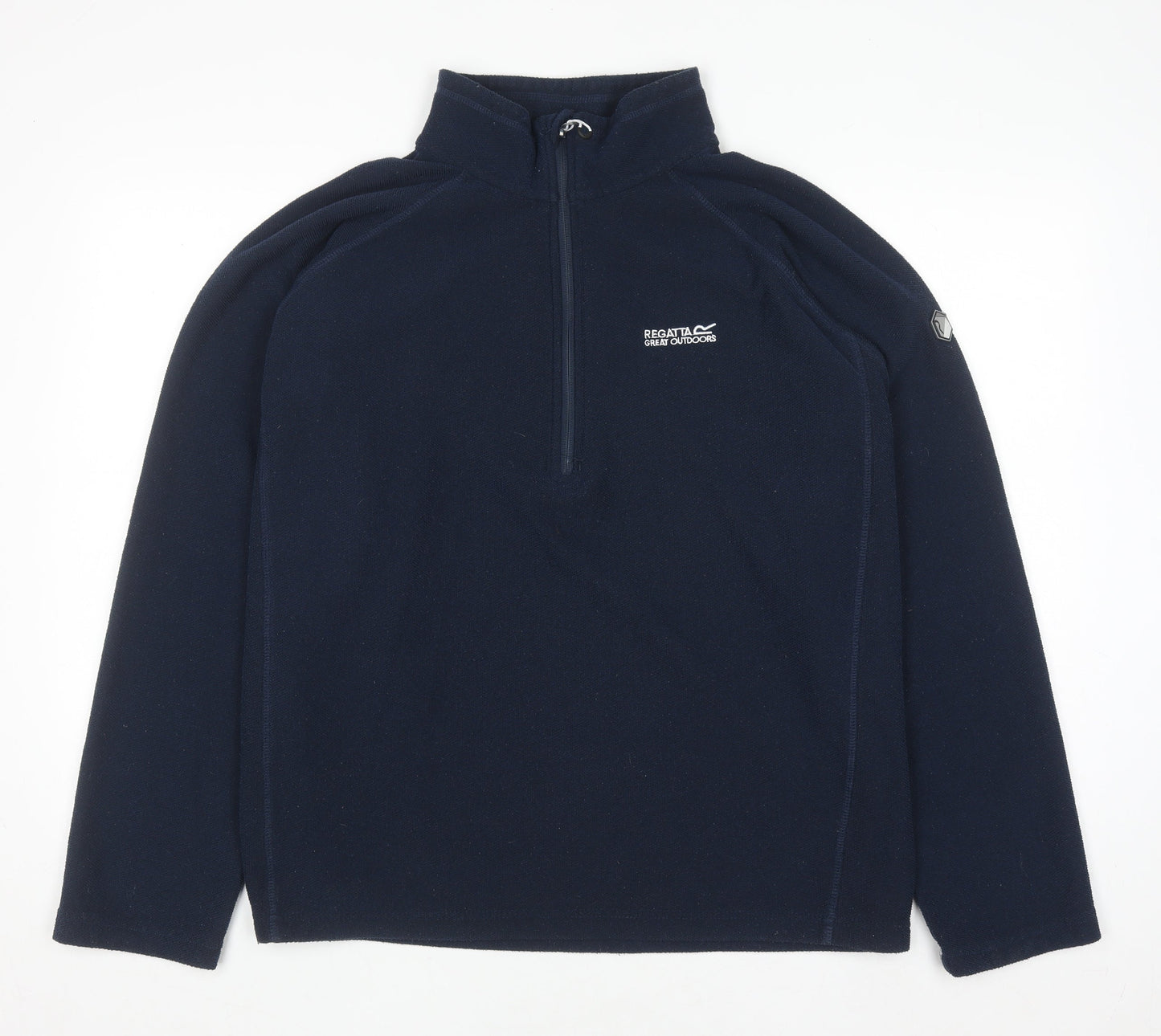 Regatta Men's Blue 2XL Half Zip Fleece Pullover Sweatshirt