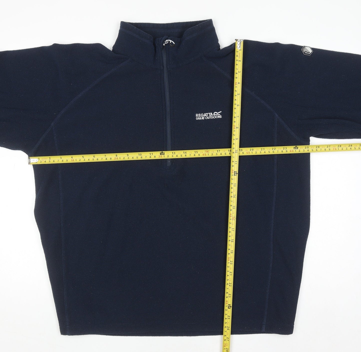 Regatta Men's Blue 2XL Half Zip Fleece Pullover Sweatshirt