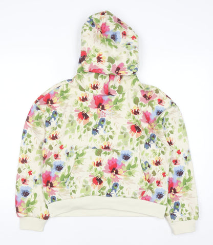Gap Girls Multicoloured Floral Pullover Hoodie Size 14-16 Years