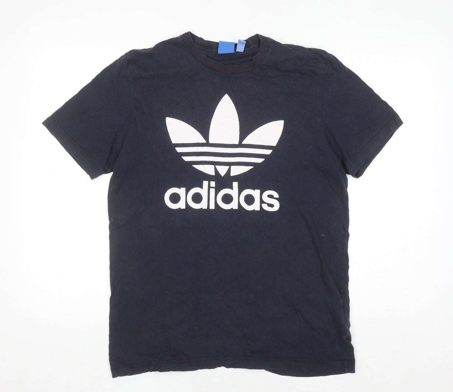 Adidas Men's Black Short Sleeve Crew Neck Cotton T-Shirt M