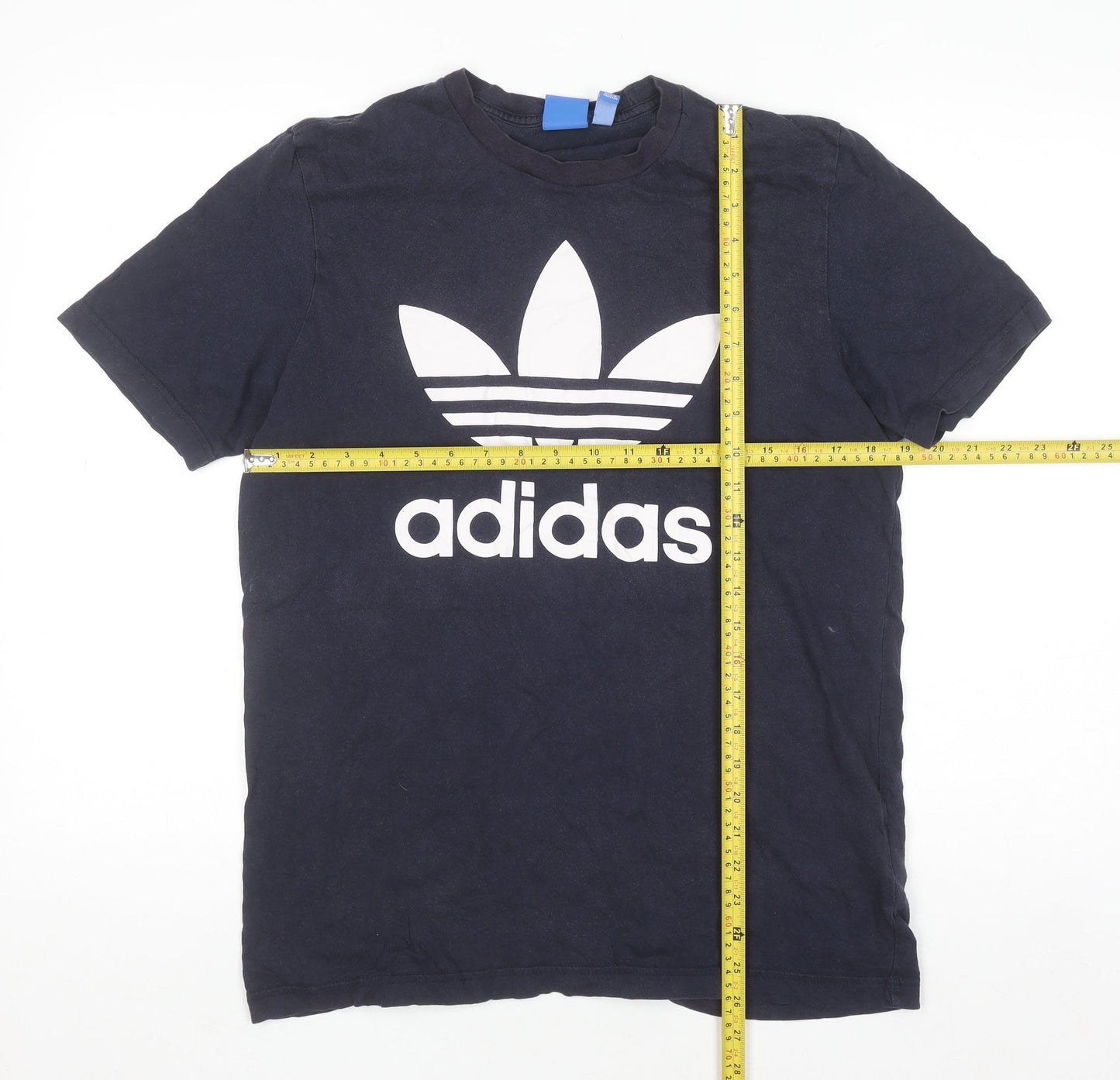 Adidas Men's Black Short Sleeve Crew Neck Cotton T-Shirt M