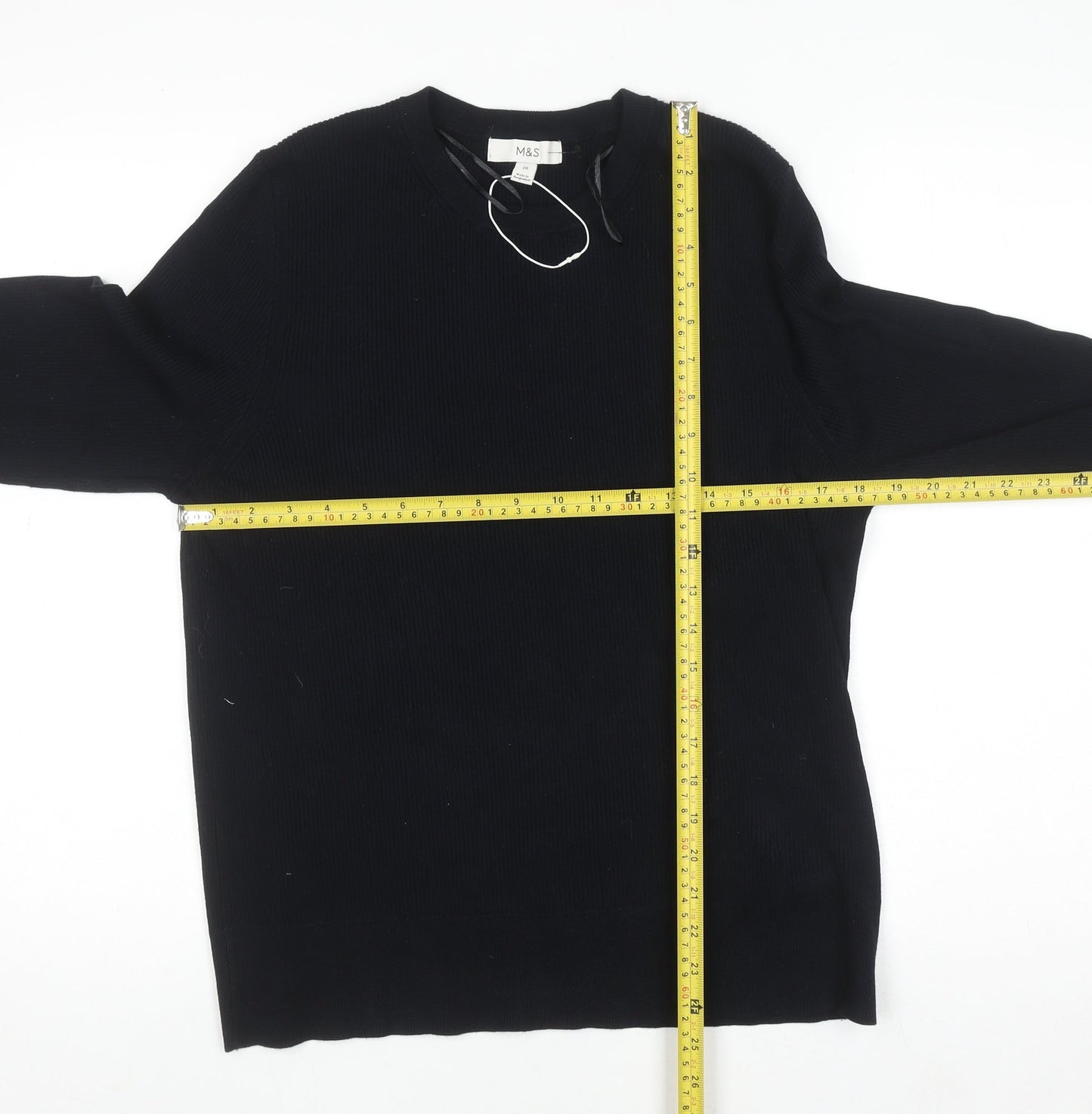 Marks and Spencer Women’s Blue Long Sleeve Jersey Top Size 20