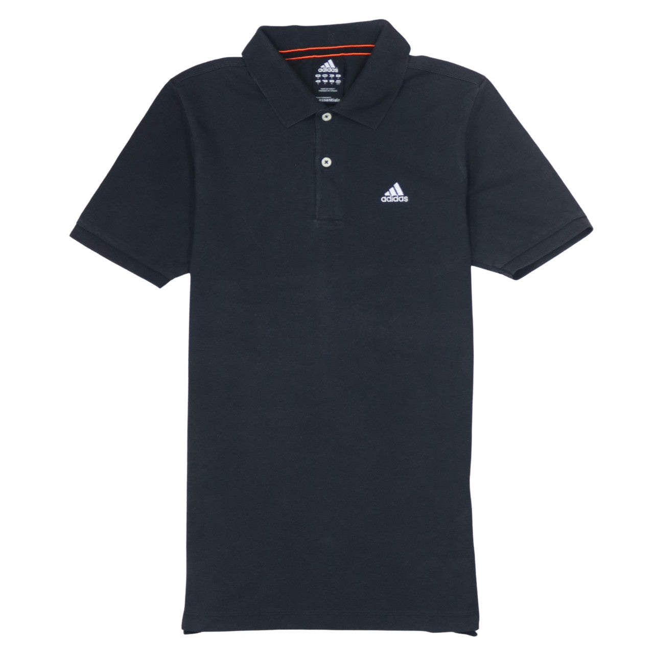 adidas Men's Black Essentials Polo Shirt Size S Regular Fit