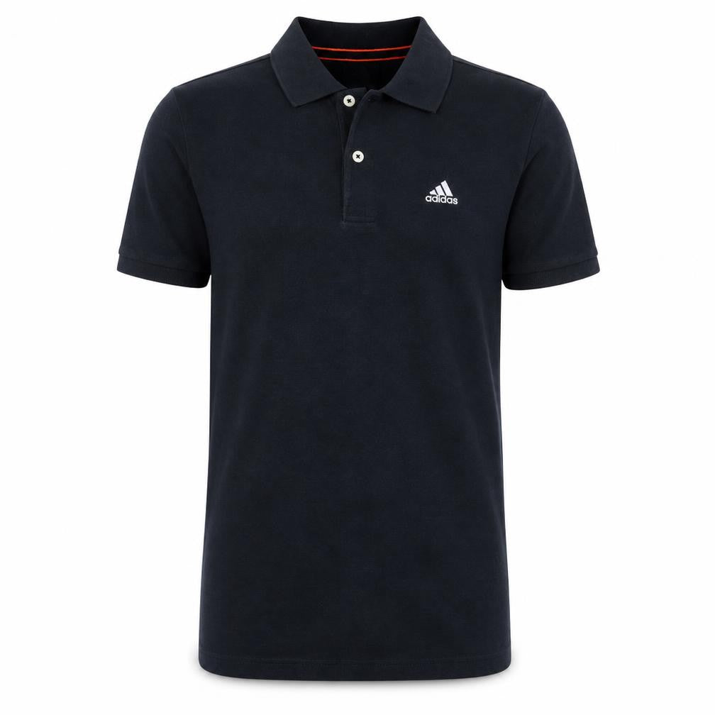 adidas Men's Black Essentials Polo Shirt Size S Regular Fit