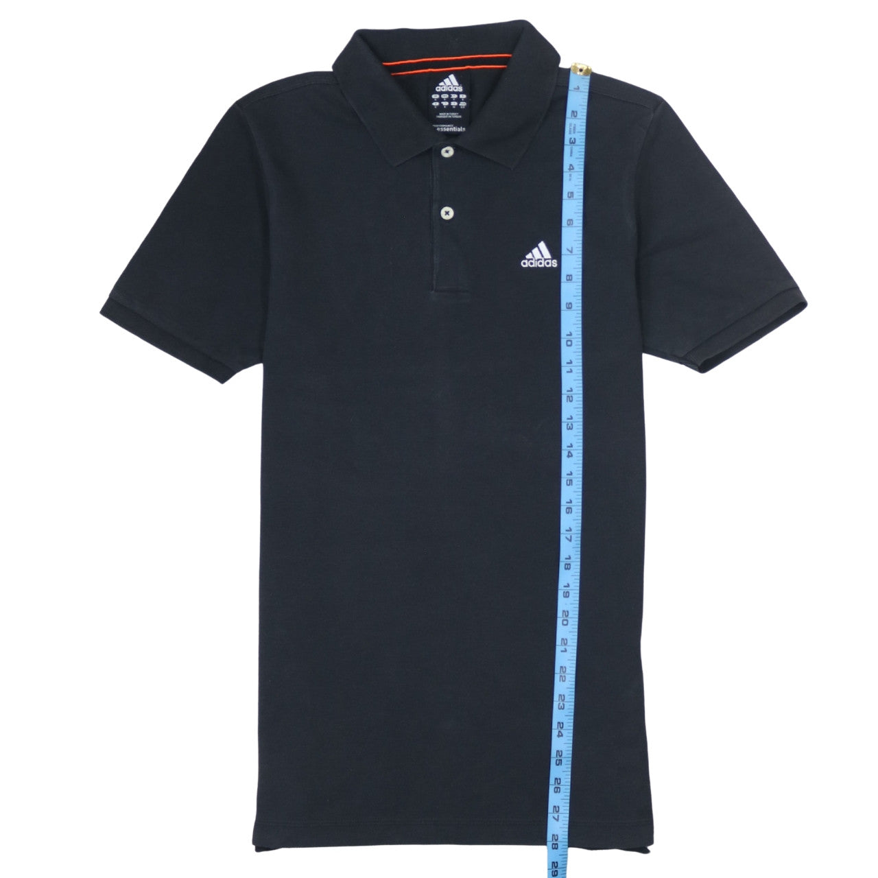 adidas Men's Black Essentials Polo Shirt Size S Regular Fit