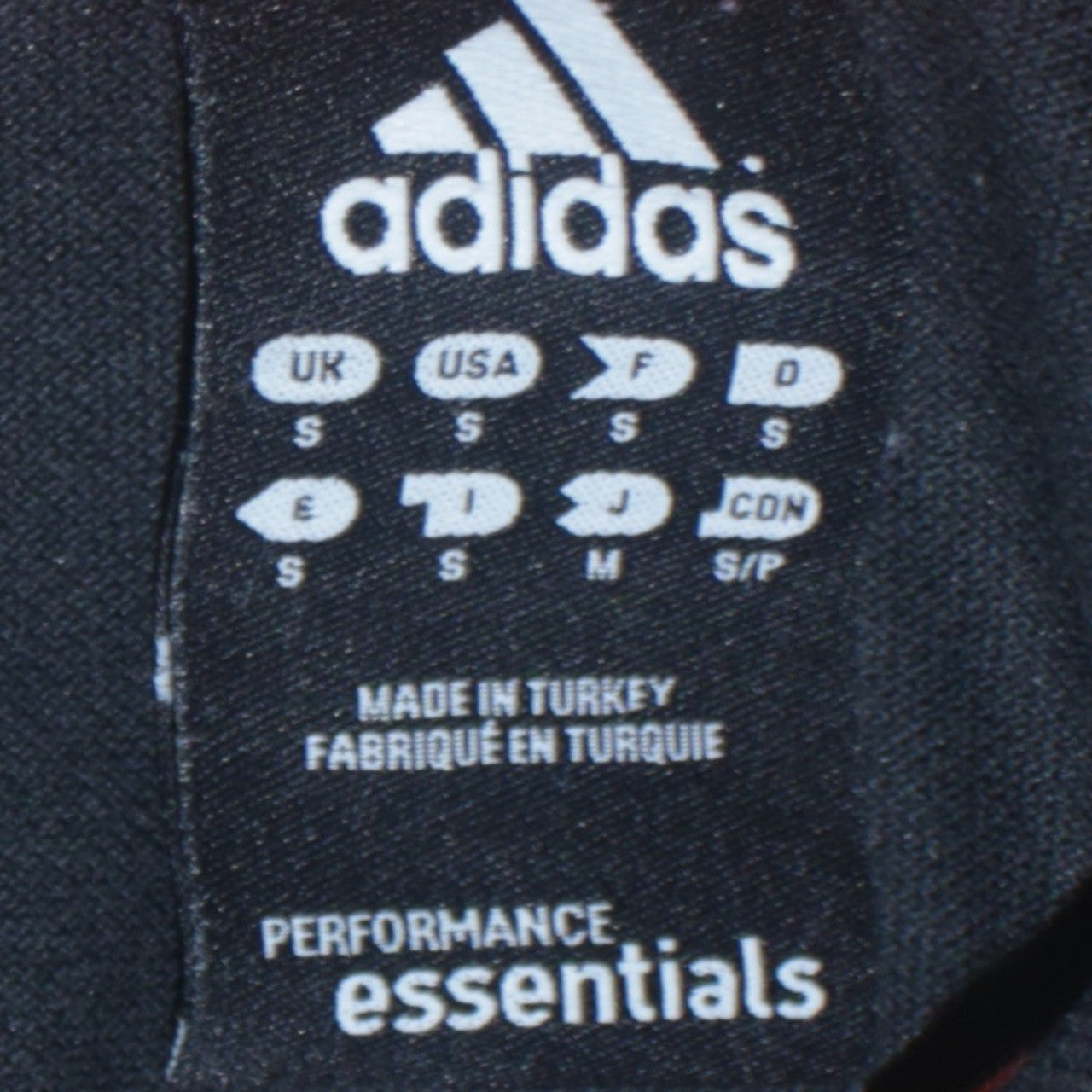 adidas Men's Black Essentials Polo Shirt Size S Regular Fit