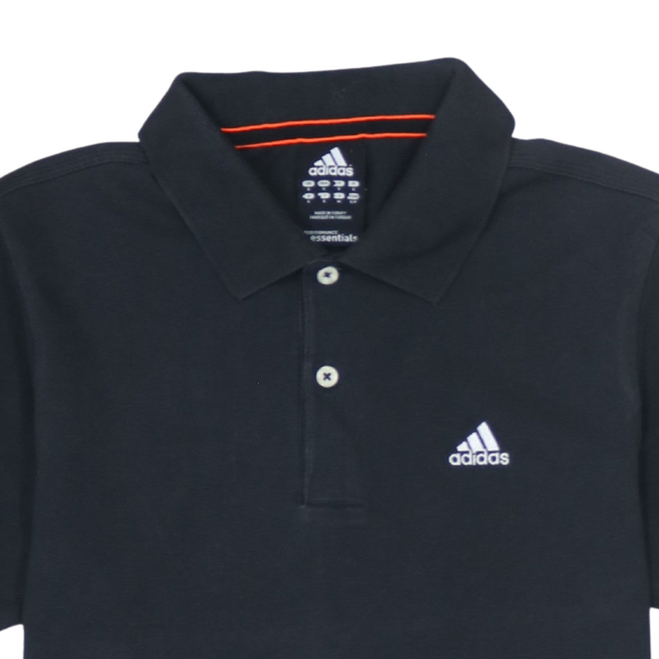 adidas Men's Black Essentials Polo Shirt Size S Regular Fit