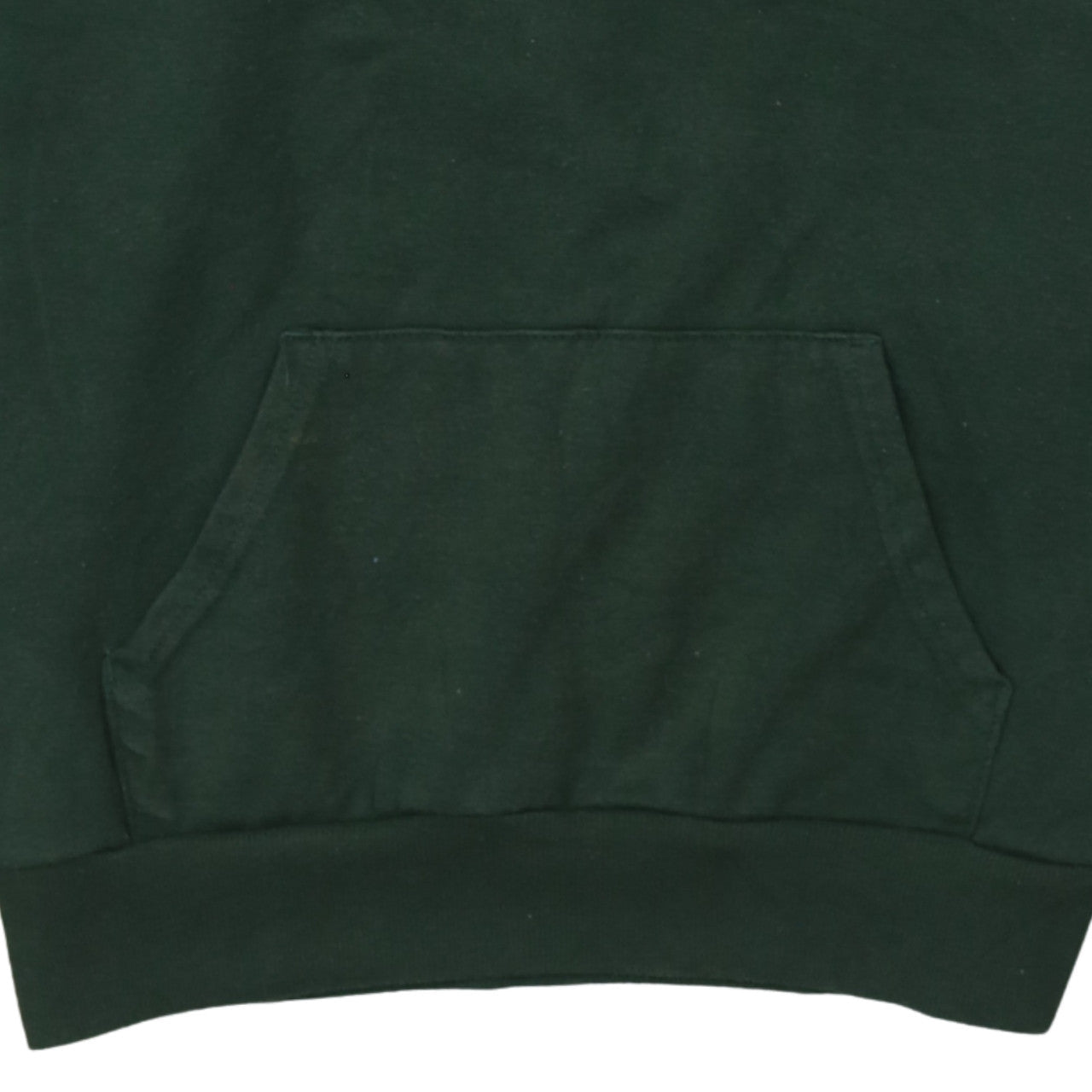 Disney Womens Dark Green Pullover Hoodie XS Relaxed Fit Cotton Blend