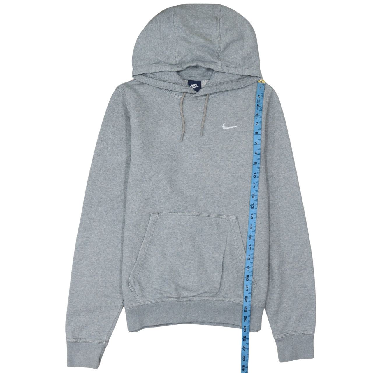 Nike Men's Grey Pullover Hoodie Small Regular Fit Sportswear