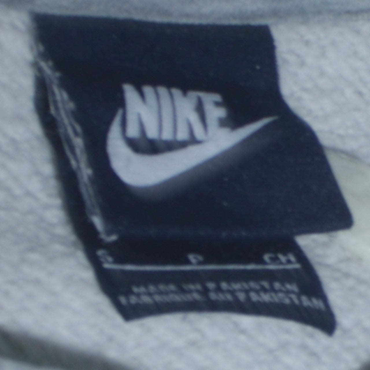 Nike Men's Grey Pullover Hoodie Small Regular Fit Sportswear