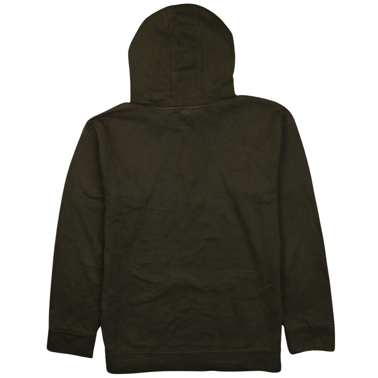 Puma Womens Green XL Pullover Hoodie with Silver Logo