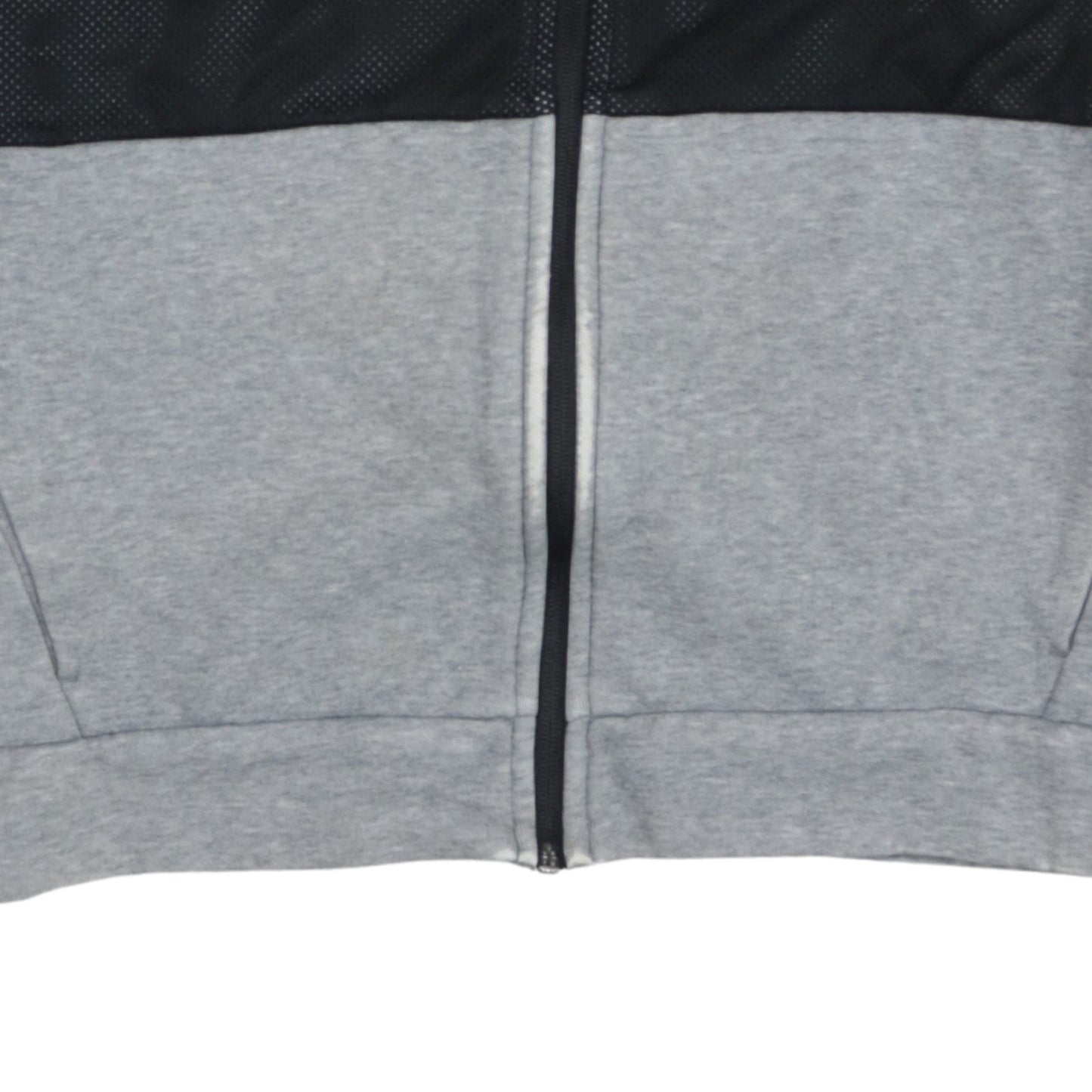 Puma Men's Grey Full Zip Sports Sweatshirt Size L
