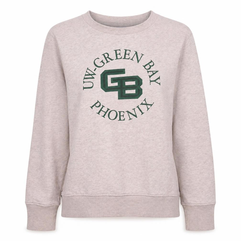 Champion Womens Beige UW-Green Bay Pullover Sweatshirt M