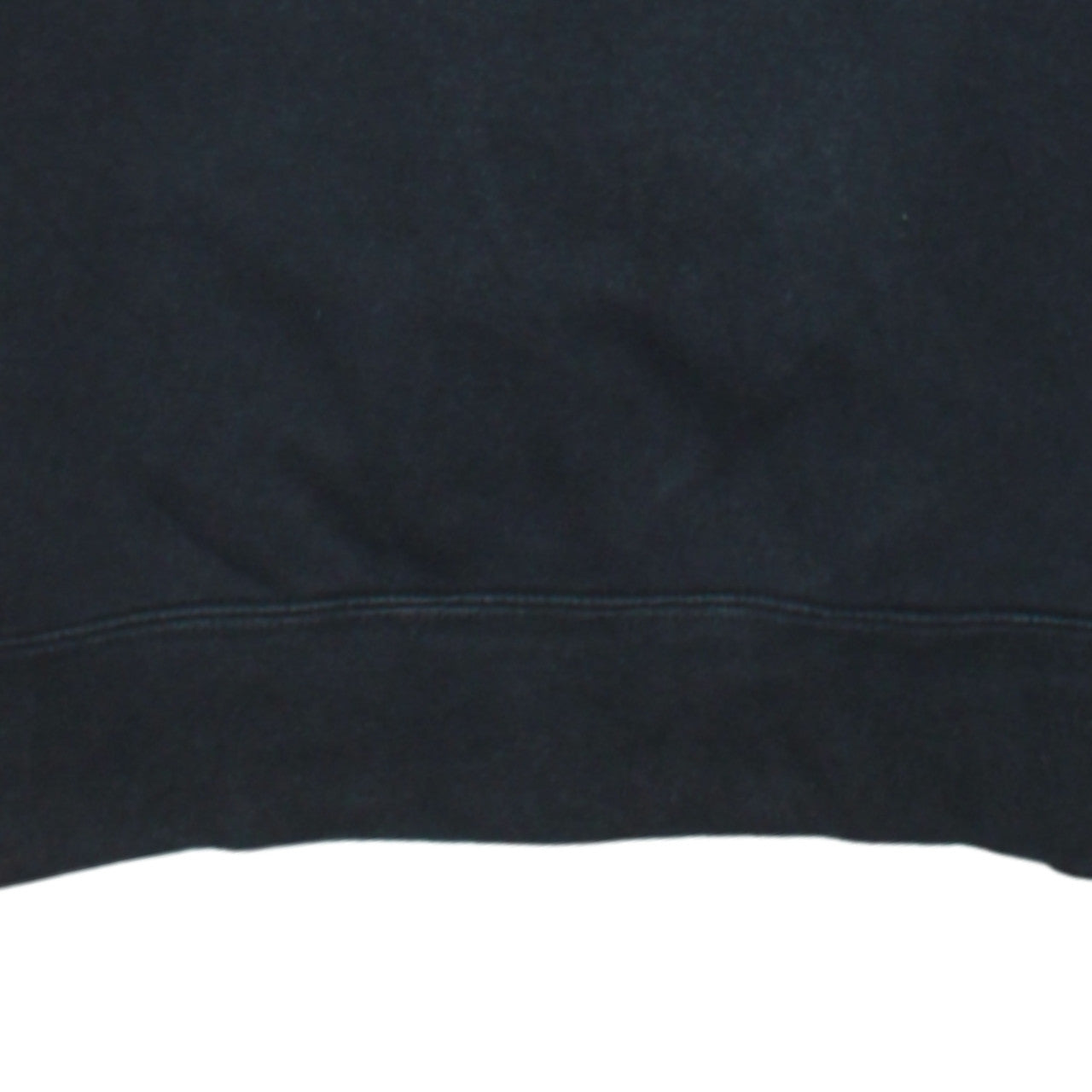 Nike Men's Black Small Pullover Sweatshirt Double Swoosh Logo Crew Neck