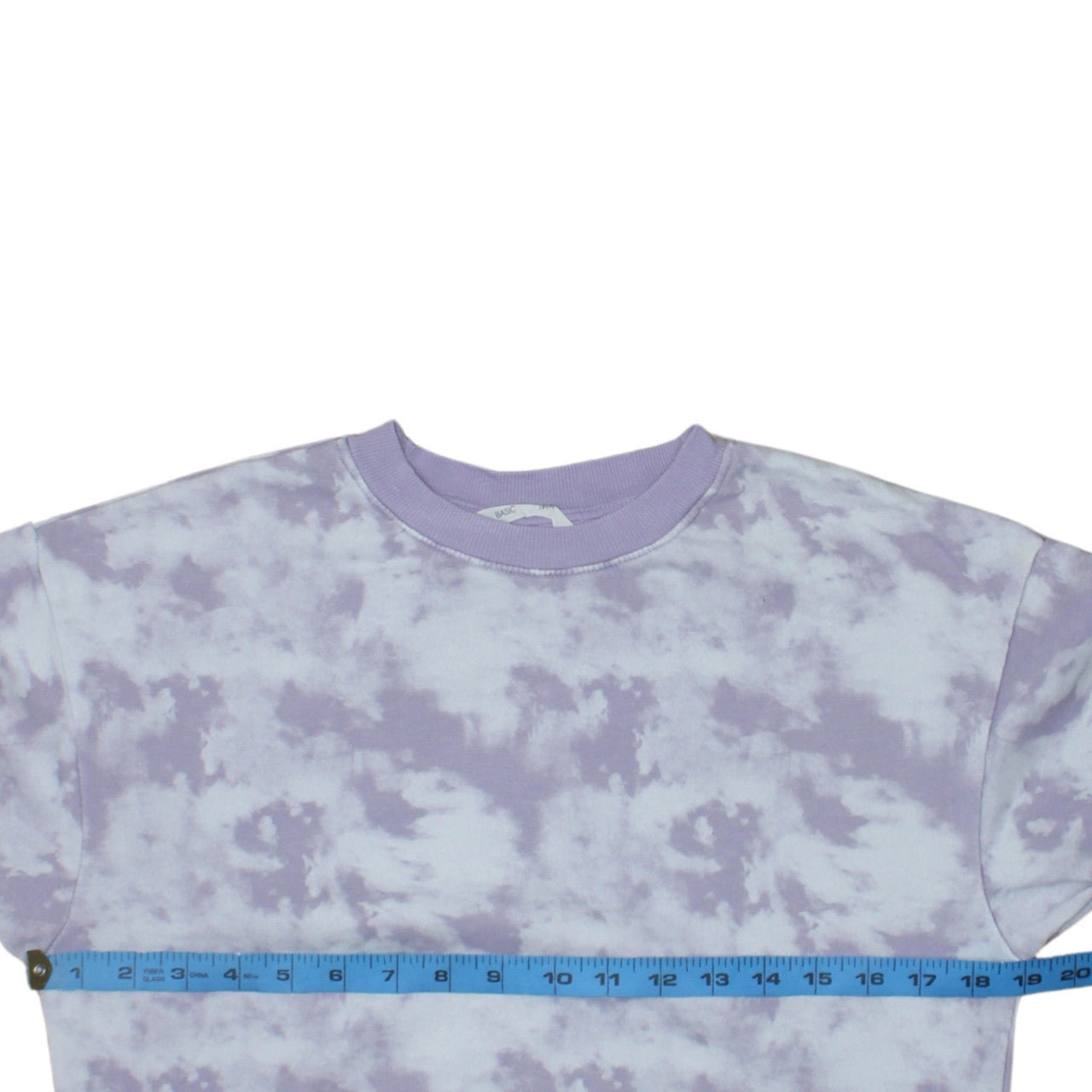H&M Teens Purple Tie-Dye Pullover Sweatshirt Size 10-12Y Cotton Blend