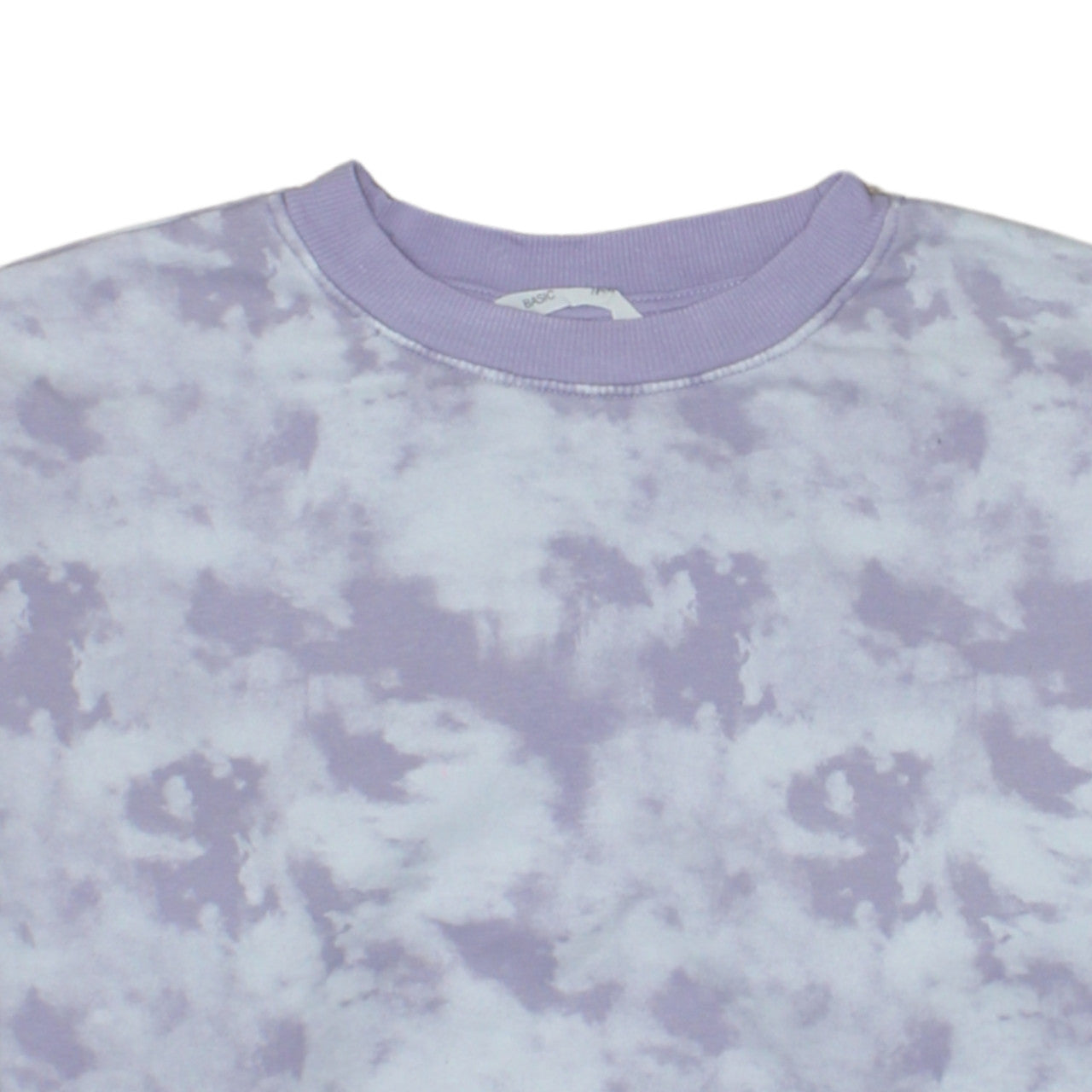 H&M Teens Purple Tie-Dye Pullover Sweatshirt Size 10-12Y Cotton Blend