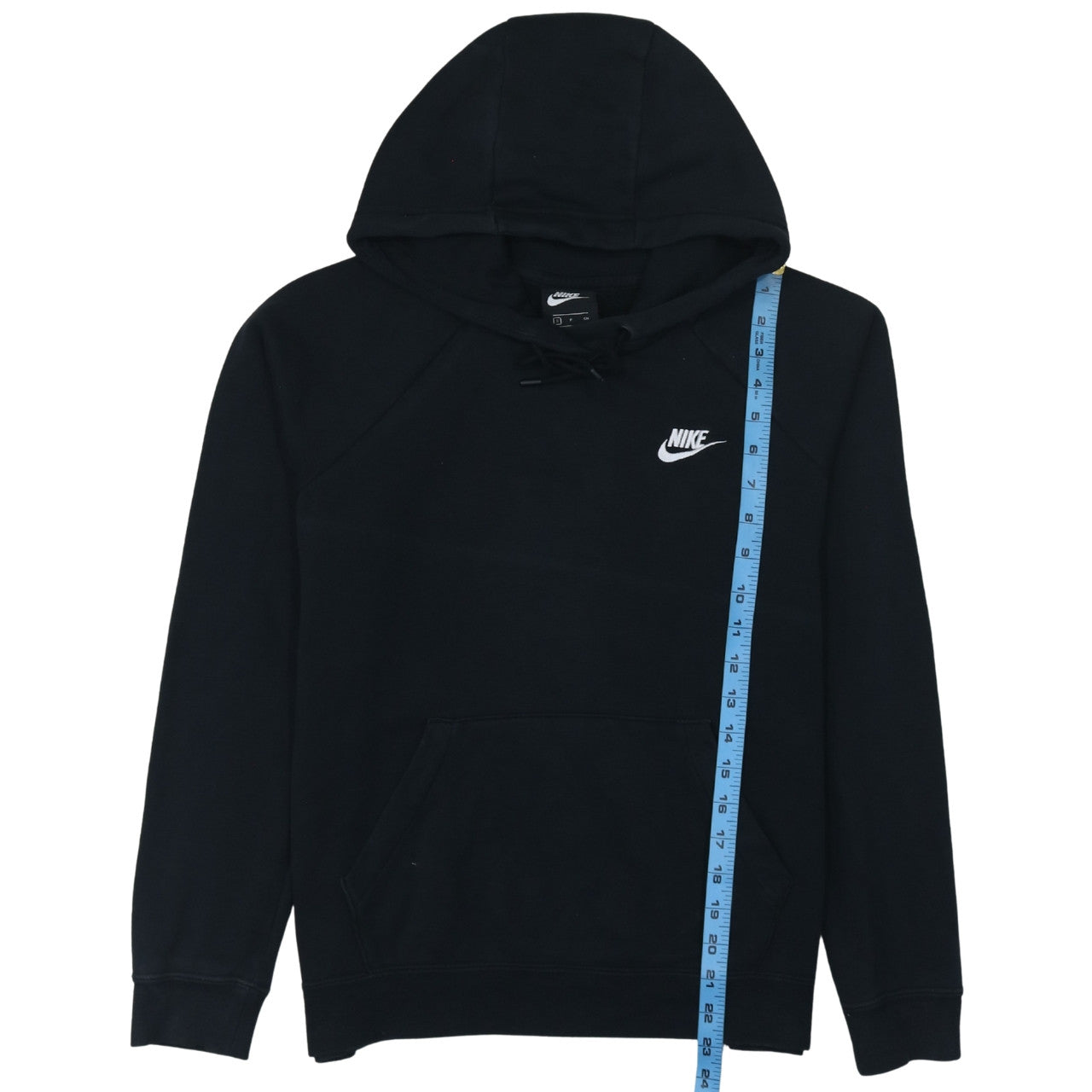 Nike Men's Black Pullover Hoodie Small Regular Fit Fleece Sweatshirt