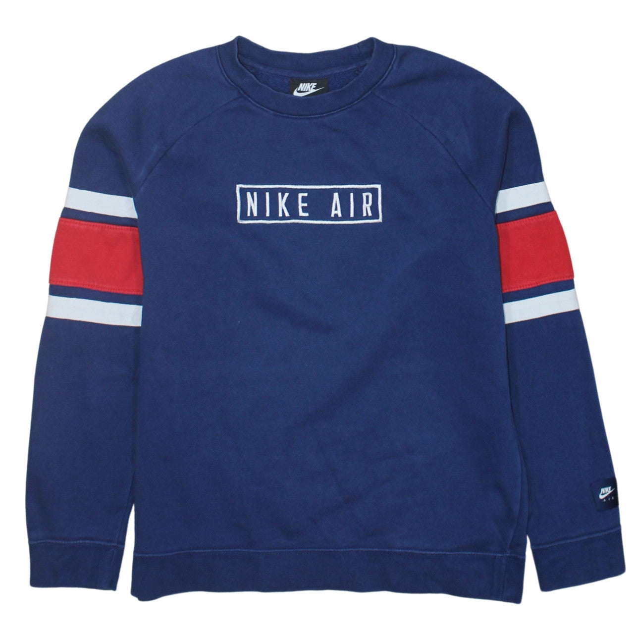 Nike Boys Blue XL Sweatshirt Crew Neck Long Sleeve Athletic Pullover