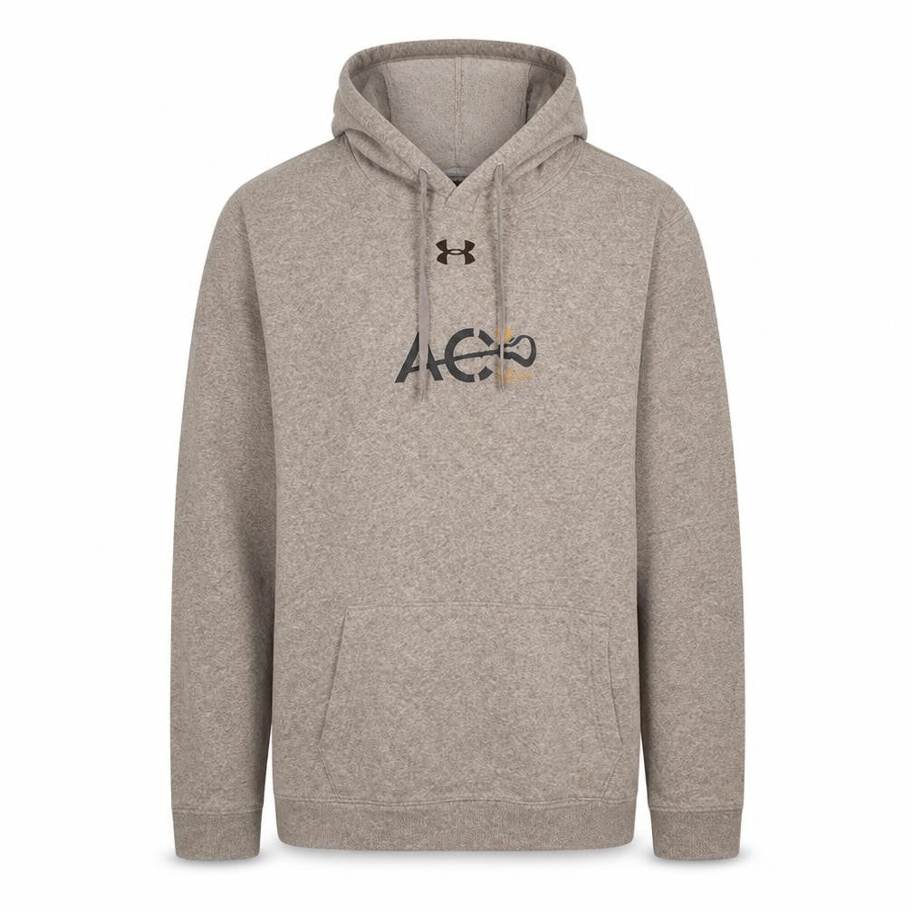 Under Armour Men's Grey Pullover Hoodie M Sports Fleece