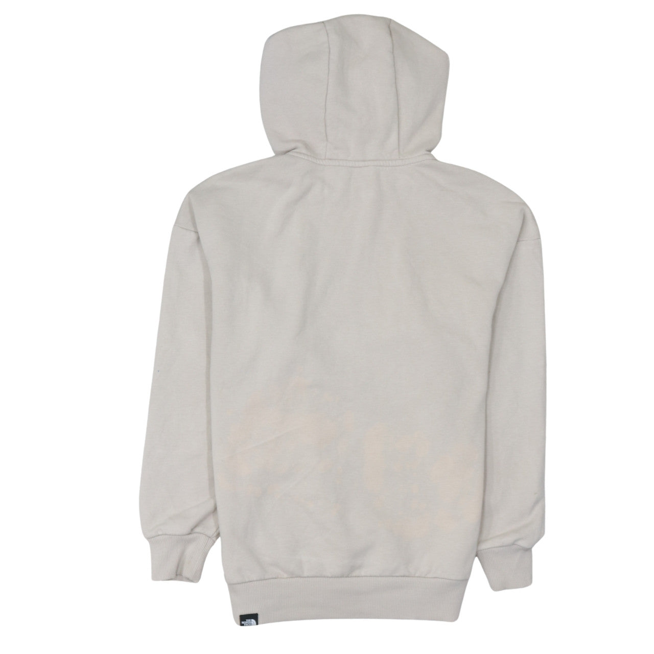 The North Face Womens Beige Pullover Hoodie Size S Cotton Blend