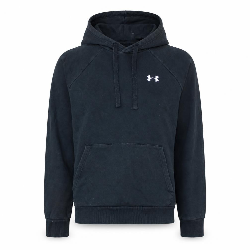Under Armour Women Black Small Loose Fit Pullover Hoodie