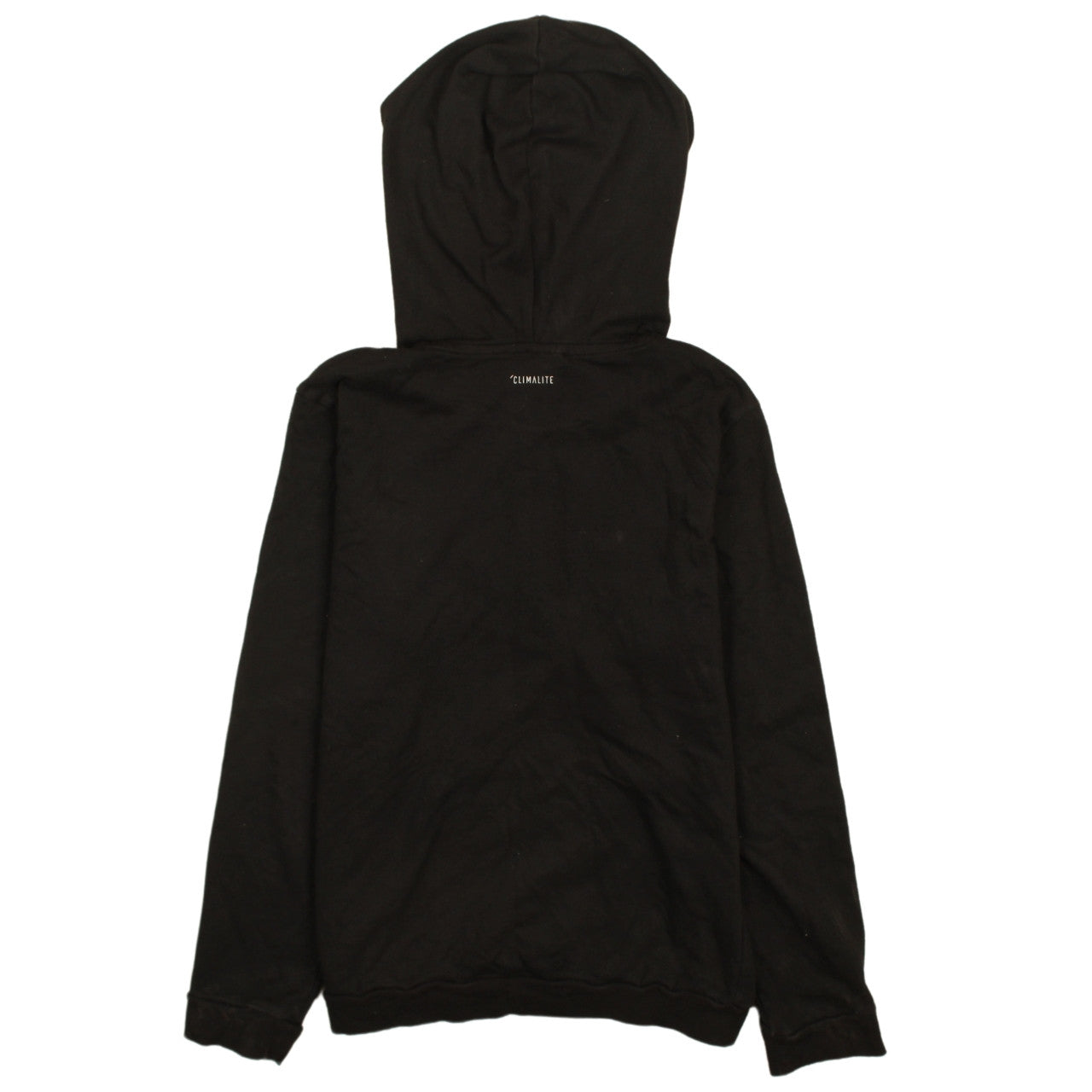 Adidas Women's Black Pullover Hoodie Size M Rainbow Logo Climalite