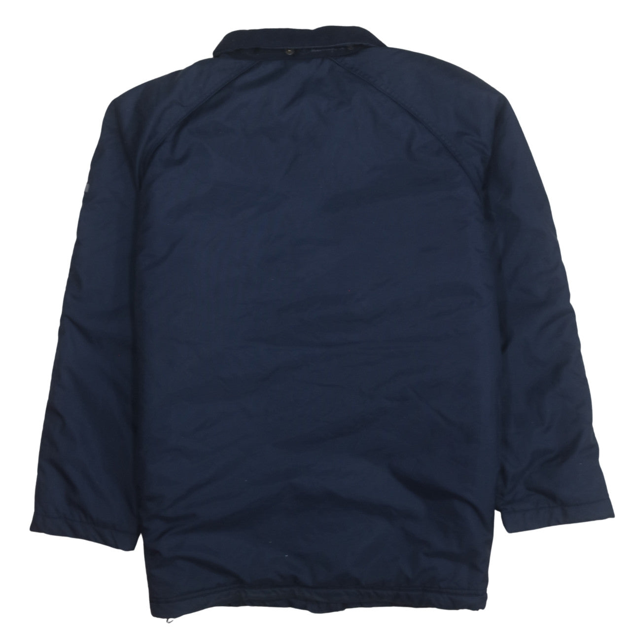 Champion Men's Blue Mid-Length Parka Jacket Size L Water Resistant