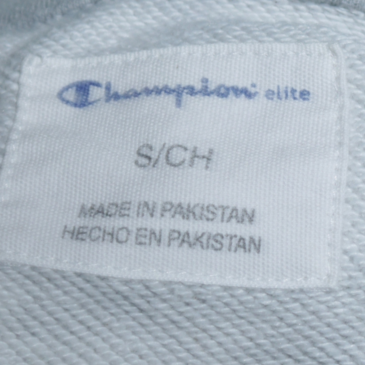 Champion Men's Grey Embroidered Logo Crew Neck Sweatshirt Size S