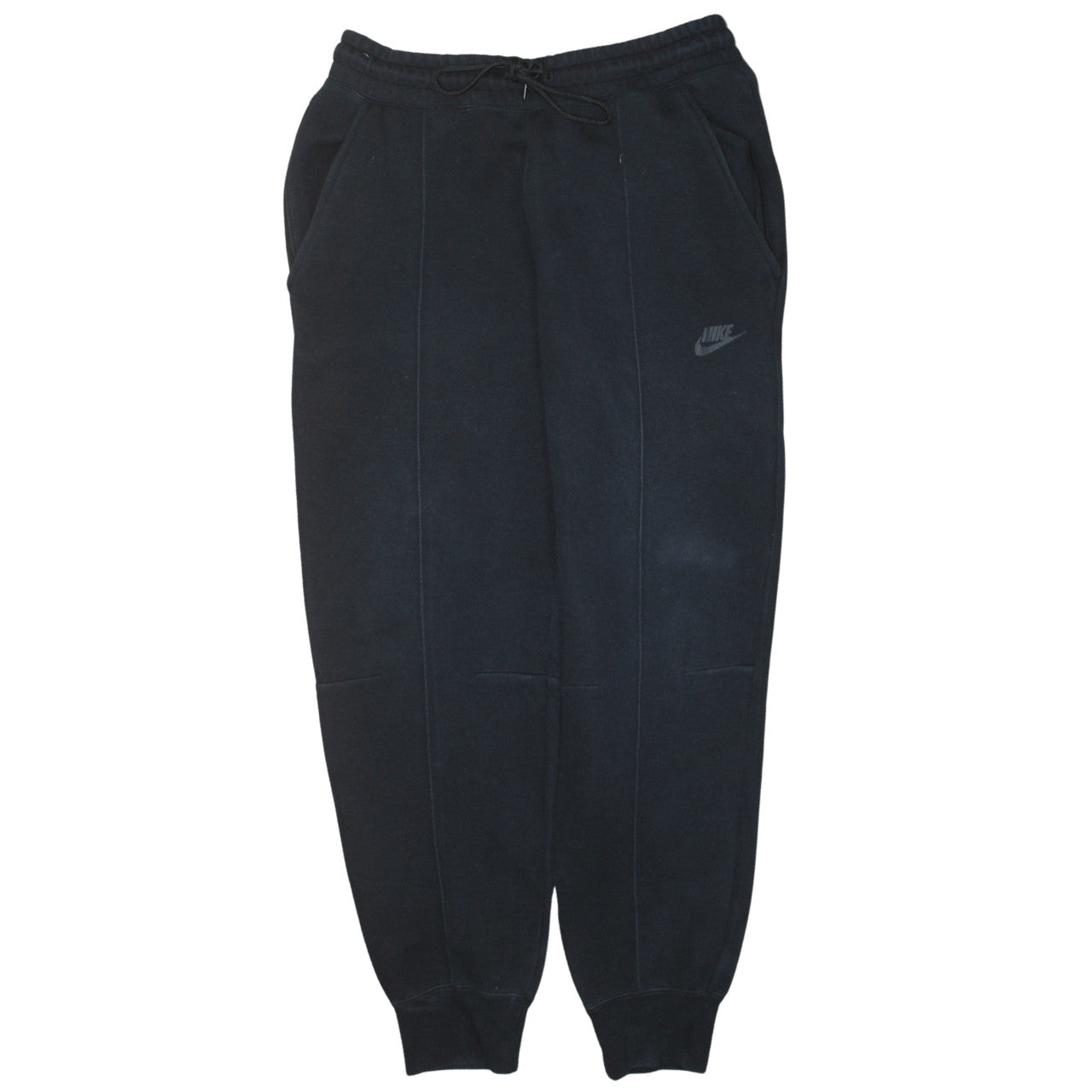 Nike Men's Black Fleece Jogger Sweatpants M Regular Fit Activewear