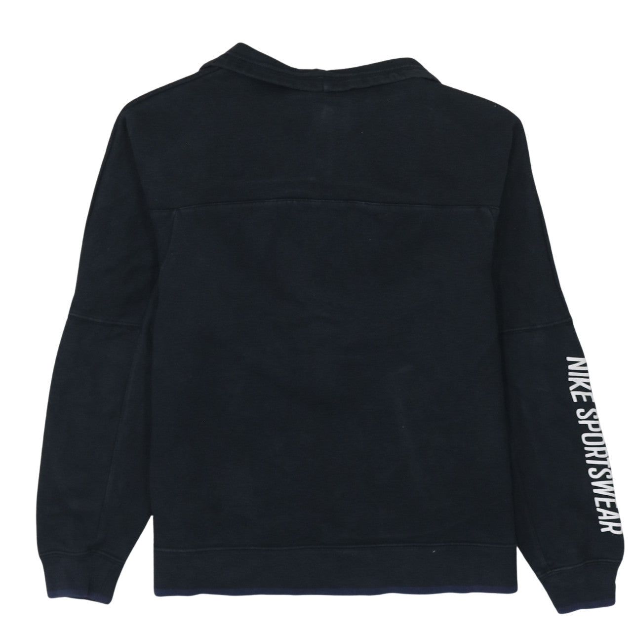 Nike Mens Black 1/4 Zip Sportswear Sweatshirt Small