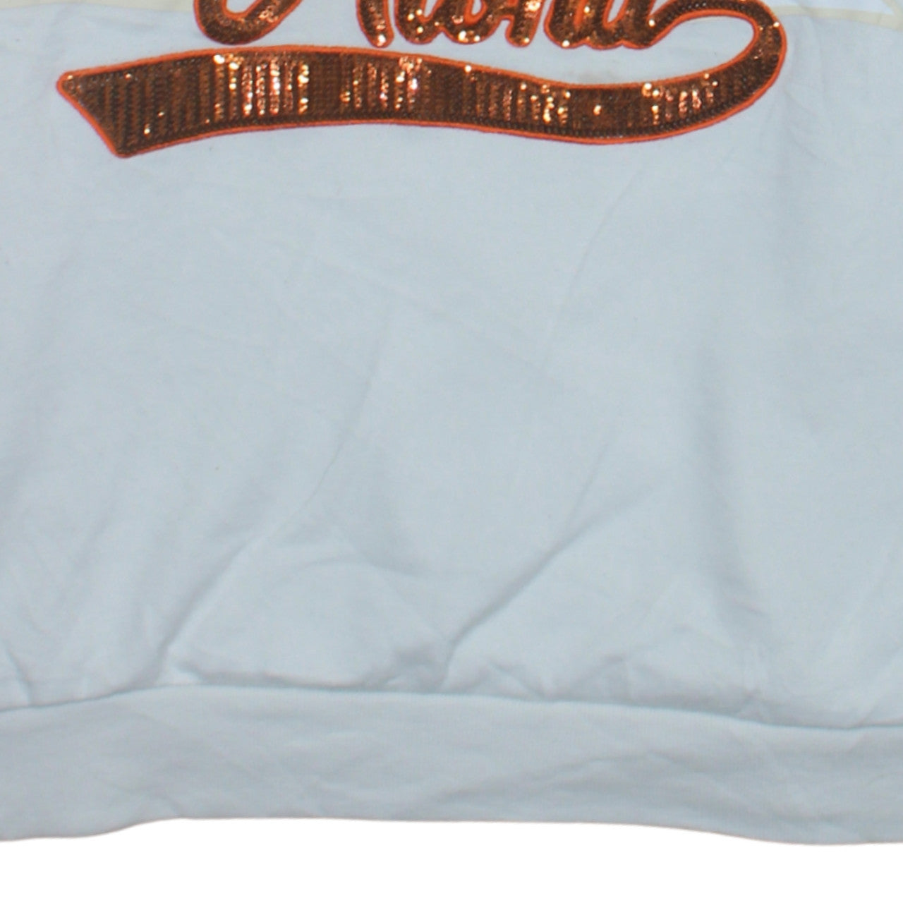 Disney Stitch at George Women's Cream 2XL Pullover Sweatshirt