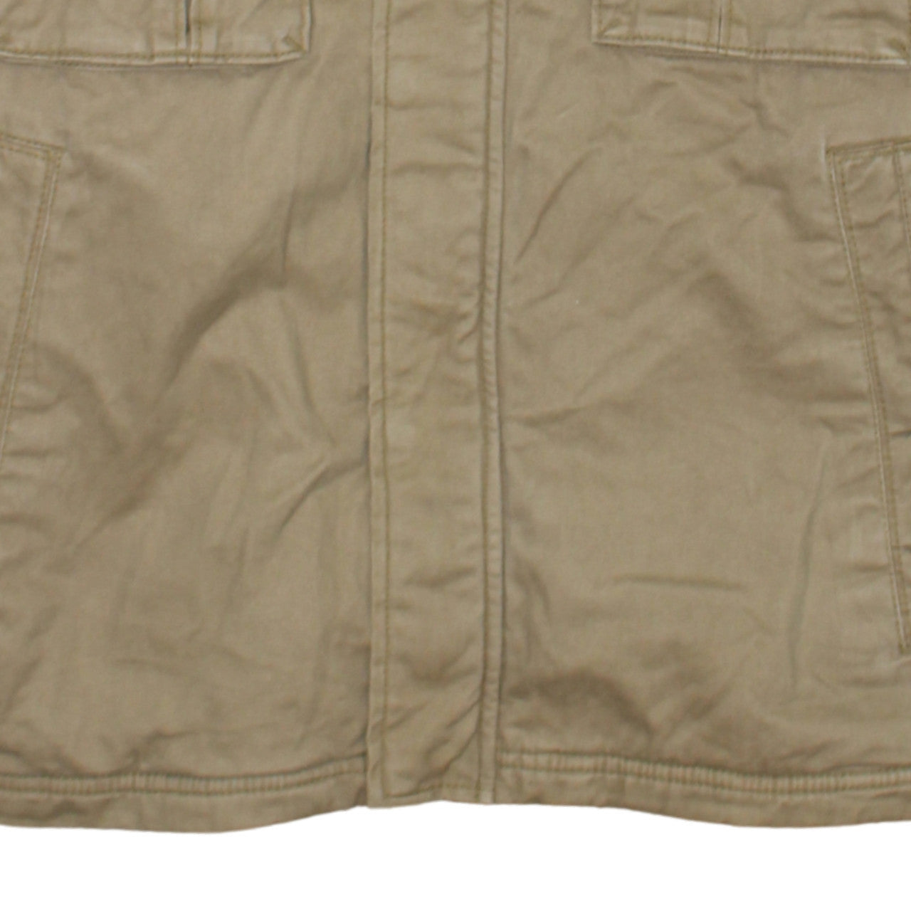 Timberland Men's Beige Cotton Military Jacket Size S