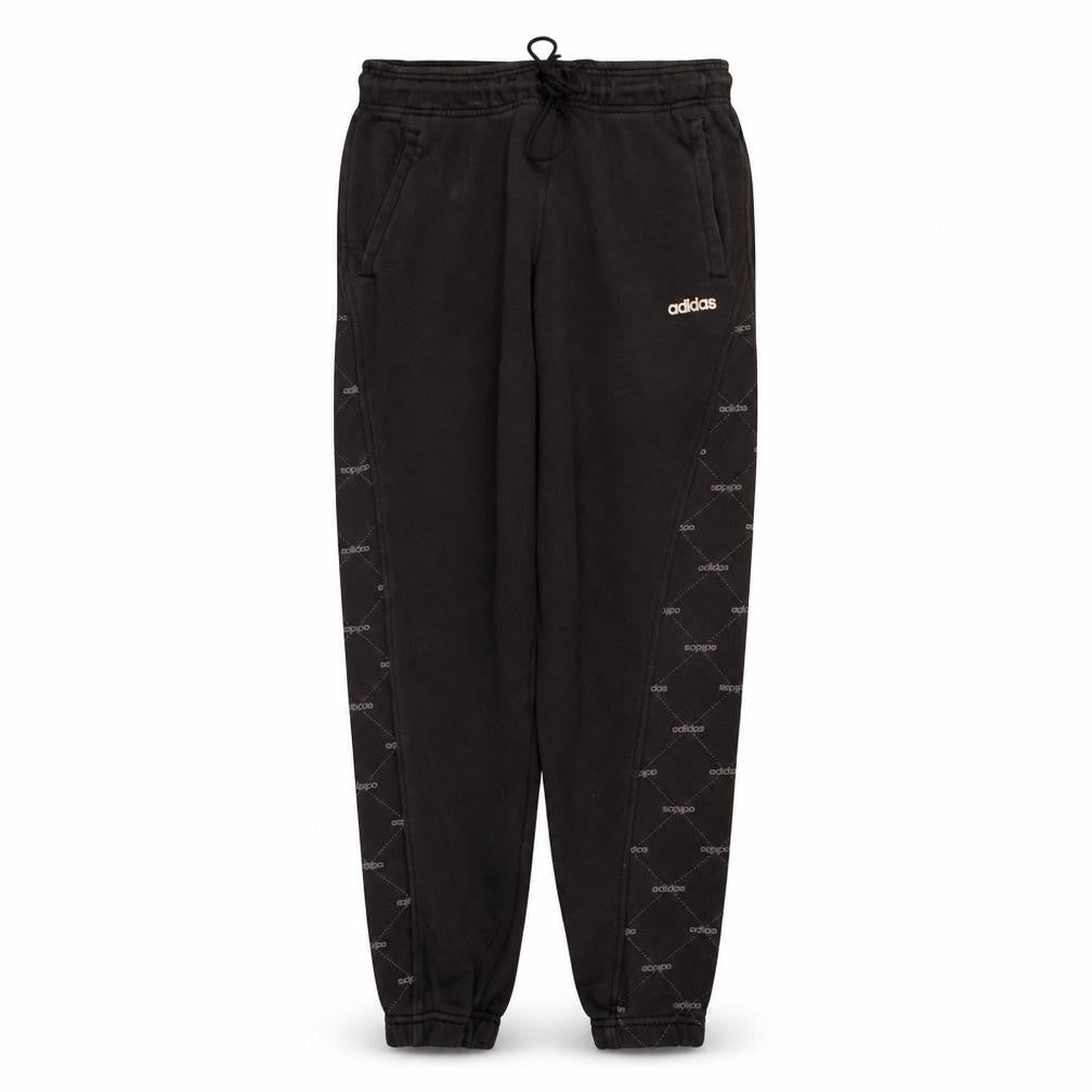 Adidas Womens Black Jogger Sweatpants Size S Elastic Waist Drawstring