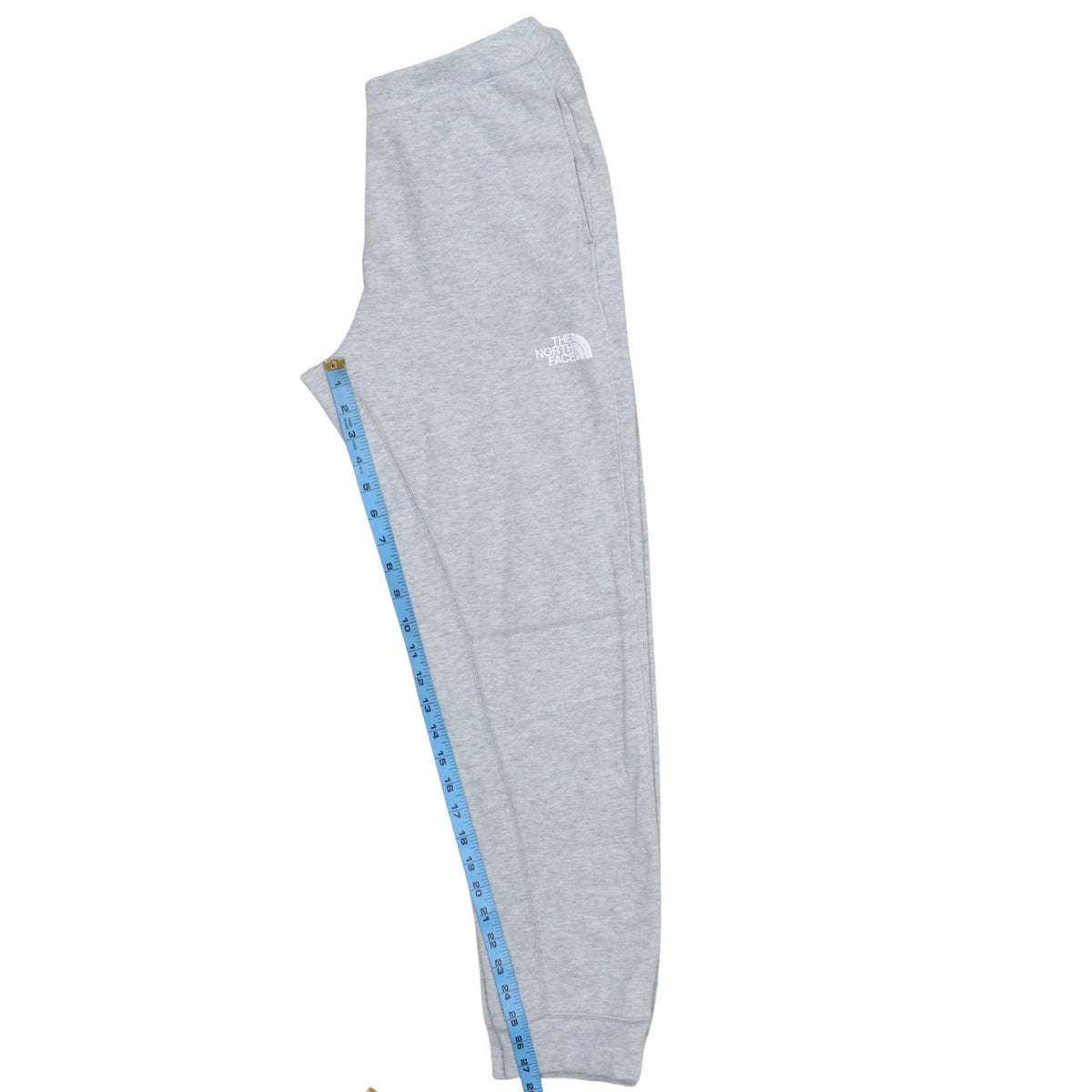 The North Face Boys Grey XL Jogger Sweatpants Elastic Waist Cotton Blend