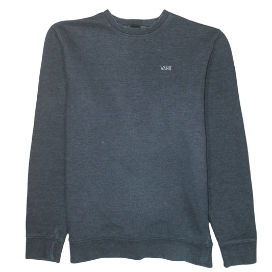 Vans Men's Grey Medium Crew Neck Pullover Sweatshirt