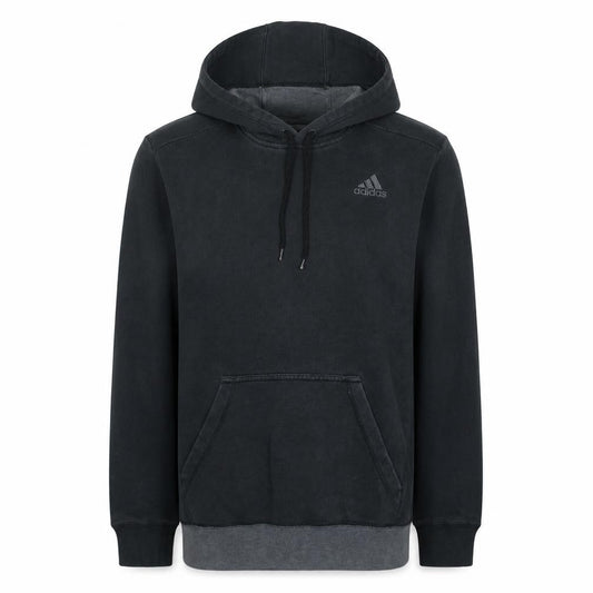 adidas Men's Black Pullover Hoodie Small Regular Fit Fleece