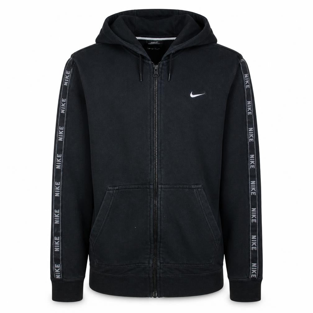 Nike Men's Black Full Zip Hoodie Size L Sportswear Sweatshirt