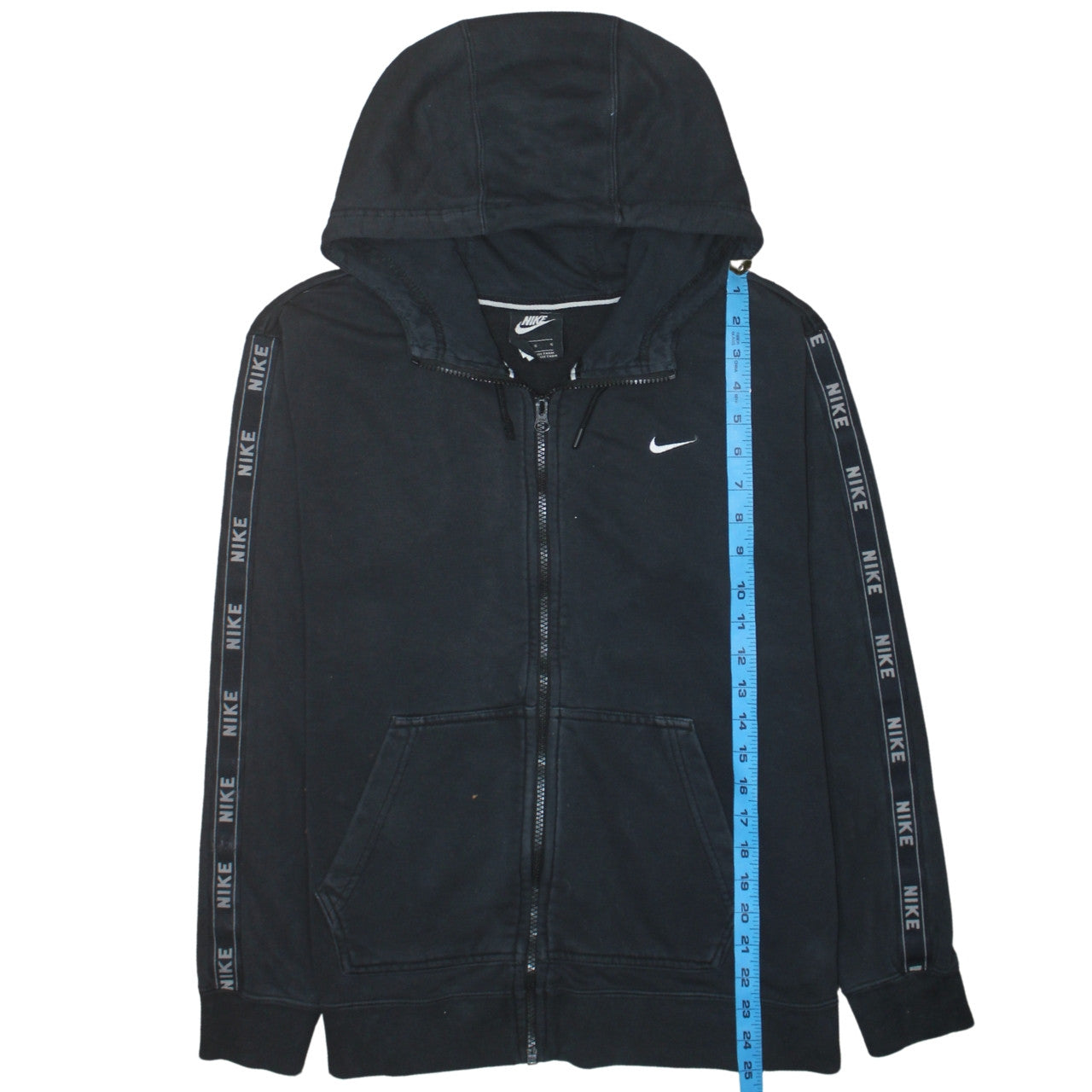 Nike Men's Black Full Zip Hoodie Size L Sportswear Sweatshirt
